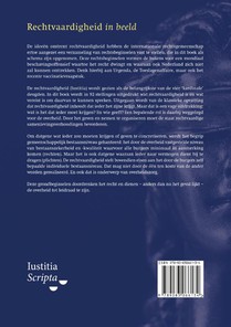 Rechtvaardigheid in beeld achterzijde