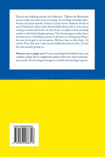 Wanneer zien we papa weer? achterzijde