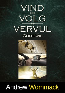 Vind, volg en vervul Gods wil achterzijde