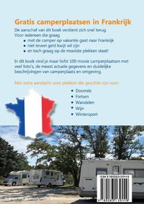100 GRATIS camperplaatsen in Frankrijk achterzijde