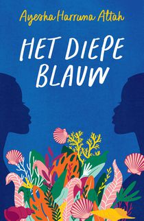 Het diepe blauw achterzijde