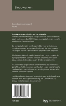 Bouwkostenkompas Sloopwerken 2022 achterzijde