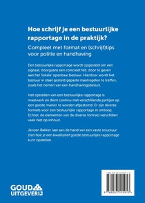 Hoe schrijf je een bestuurlijke rapportage in de praktijk? achterzijde