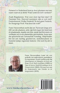 Plaatsen met een verhaal achterzijde