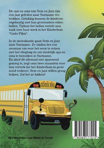 Sem en Jazz gaan naar Suriname achterzijde