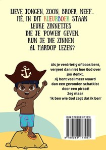 Een kleurboek speciaal voor jongens achterzijde