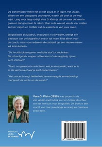 Biografische Blauwdruk achterzijde