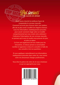 Les secrets du succès en amour achterzijde