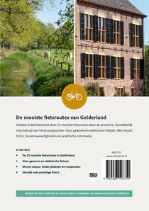 Fietsgids Gelderland - De 25 mooiste fietsroutes achterzijde