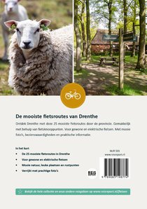 Drenthe - De 25 mooiste fietsroutes achterzijde