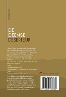 De Deense deserteur achterzijde