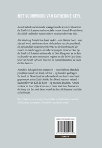 Anneli, tussen zwart en wit achterzijde