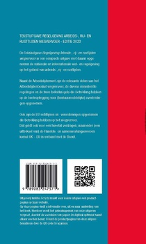Tekstuitgave Regelgeving Arbeids-, rij- en rusttijden wegvervoer achterzijde