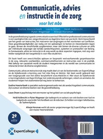 Communicatie, advies en instructie in de zorg achterzijde