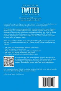 Hoe maak je van Twitter jouw succes? achterzijde