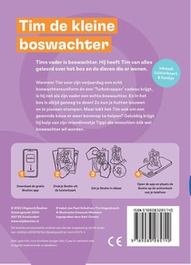 Tim de kleine boswachter achterkant