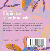 Instant blijmaker voor je moeder achterzijde