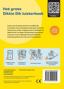 Het grote Dikkie Dik luisterboek achterkant