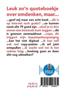De 79 beste uitspraken over omdenken achterzijde