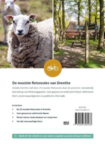 Fietsgids Drenthe - De 25 mooiste fietsroutes achterzijde