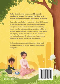 Radha's eerste concert achterzijde