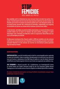 Stop femicide! achterzijde