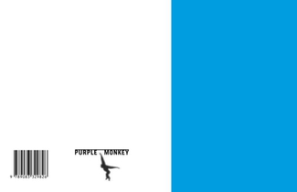 Purple Monkey planagenda 2025-2026 standaardeditie voor scholieren en studenten achterzijde