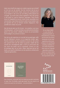 De fontein, vier je leven achterzijde