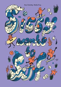 Siggy wil Surfen / Siggy wants to surf achterzijde