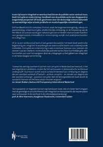 Corruptie en ondermijning achterzijde