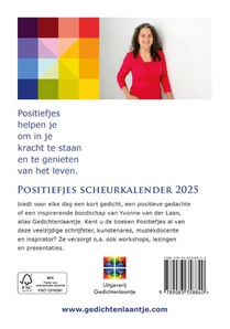 Positiefjes Scheurkalender 2025 achterkant