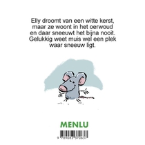 Elly de Olifant droomt van een witte kerst achterzijde