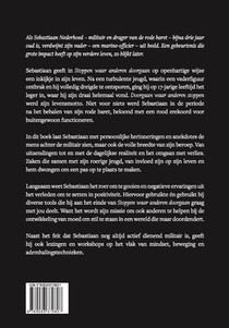 Stoppen waar anderen doorgaan achterzijde