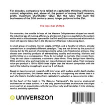 The End Of Capitalism And The Rise Of Valueism achterzijde