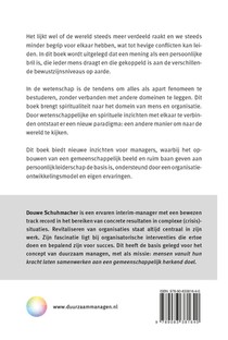 Duurzaam managen achterzijde