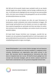 Duurzaam Managen achterzijde