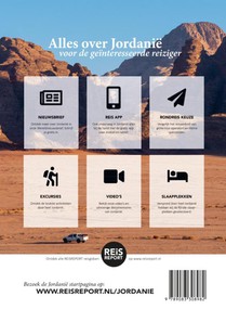 Jordanië reisgids magazine 2024 achterzijde