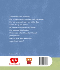 Sem is een superheld achterzijde