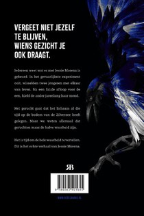 De val van de Ekster achterzijde