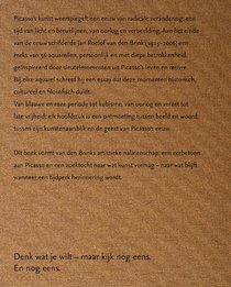 Picasso en zijn eeuw achterzijde