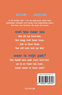 met tes naar les & waar is mijn pak? achterzijde