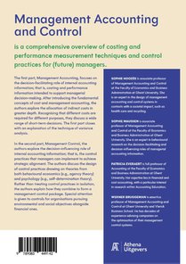 Management Accounting and Control achterzijde