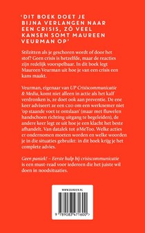 Geen paniek! achterzijde