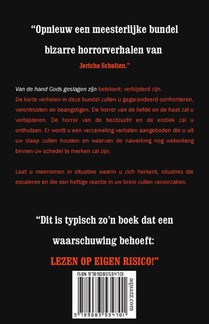 VAN DE HAND GODS GESLAGEN ZIJN achterzijde