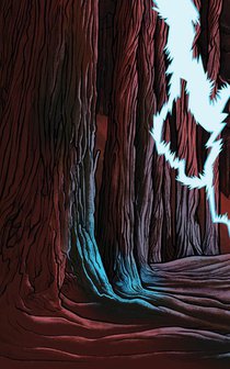 De kleur uit de ruimte achterzijde