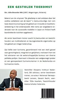 Een Gestolen Toekomst achterzijde