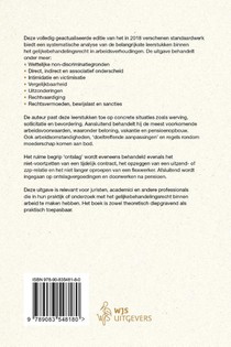 Discriminatie in arbeid achterzijde