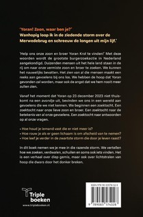 Zoon, waar ben je? achterzijde