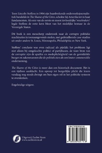 The Shame of the Cities achterzijde
