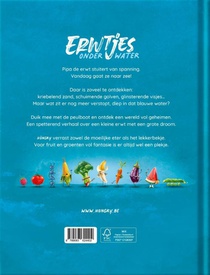 Erwtjes onder water achterzijde